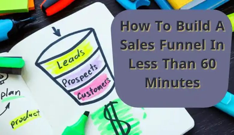 How To Build A Sales Funnel In Less Than 60 Minutes